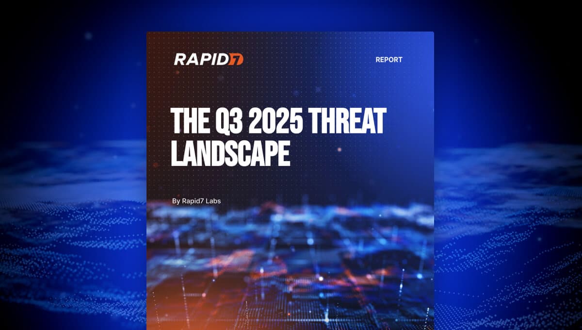 Attackers accelerate, adapt, and automate: Rapid7’s Q3 2025 Threat Landscape Report
