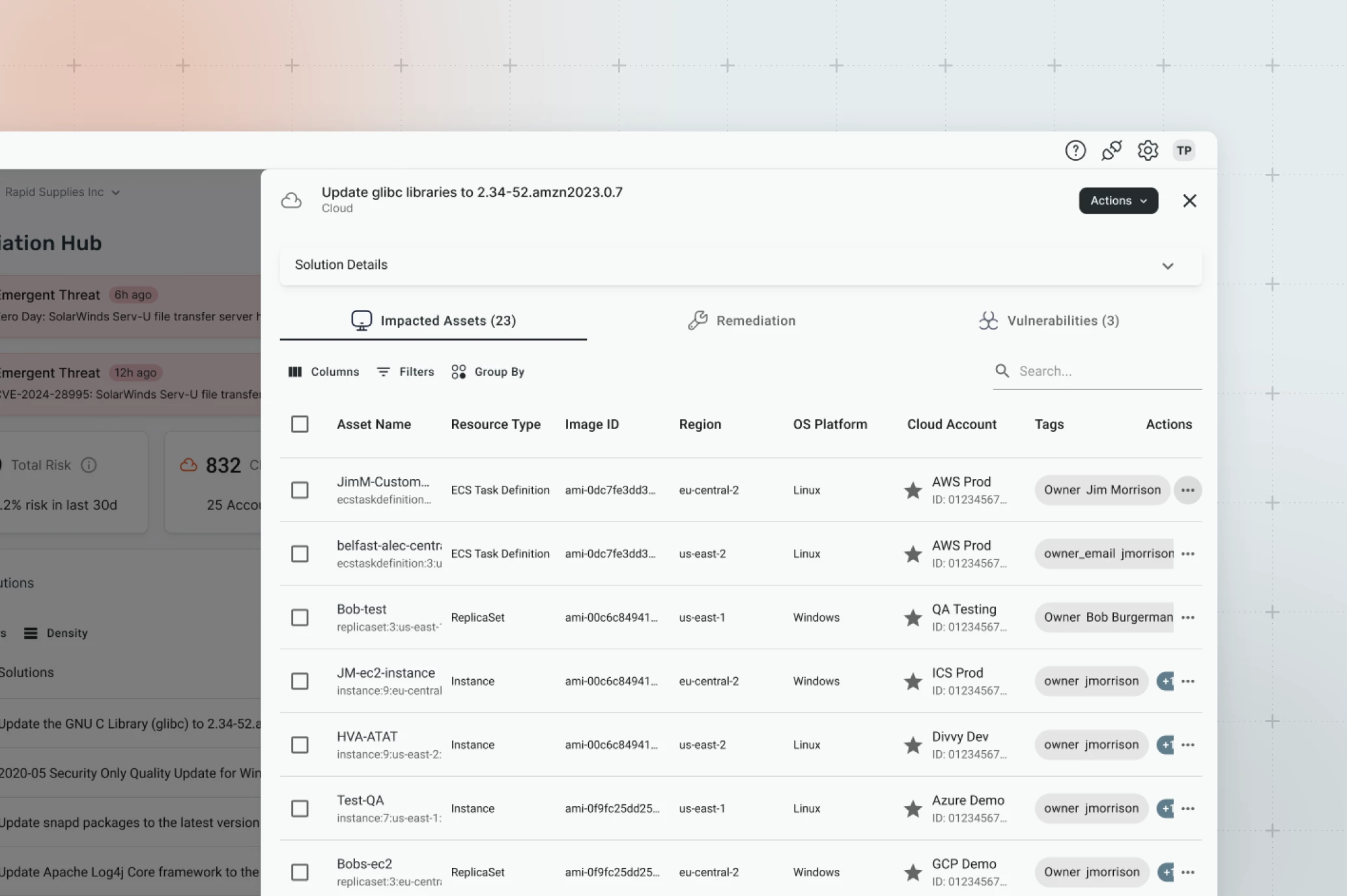 exposure product view compliance